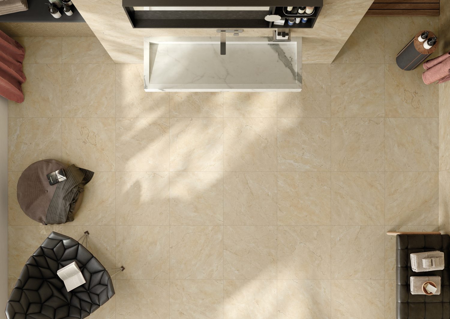 Trend 1 - INCA_fm_ms_crema_marfil_extra_mosaico_6060_amb9_part1_bagno